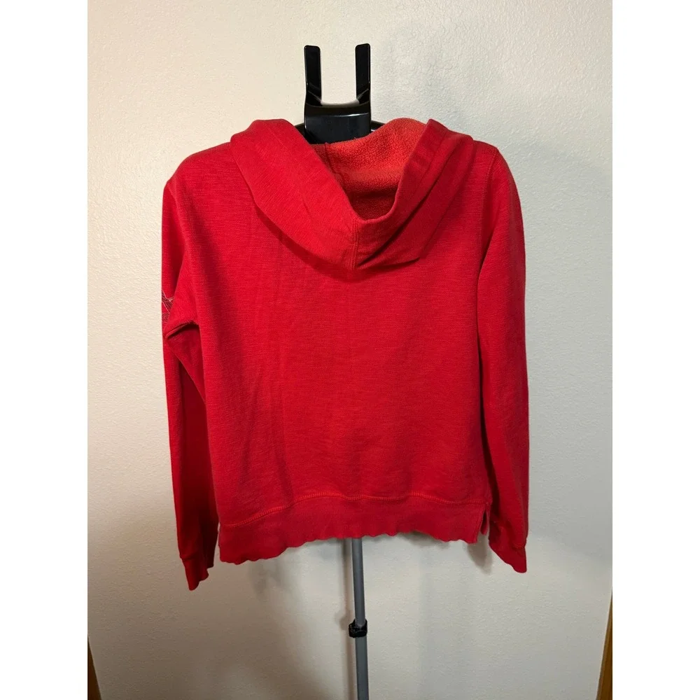 Soft As A Grape St Louis Cardinals Red Lace Up‎ Hoodie Sweatshirt Large MLB